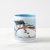 Een Frosty Snowman Mok (Midden)
