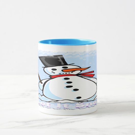 Een Frosty Snowman Mok (Midden)