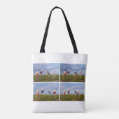 Een fubby Stripverhaal over de liefde. Tote Bag (Achterkant)