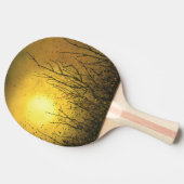 Een funky Gold Table Tennis Bat Tafeltennisbatje (Zijkant)