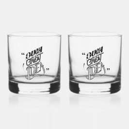 Een fusie van bier en wijn in luxe glaswerk whisky glas
