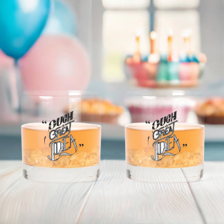 Een fusie van bier en wijn in luxe glaswerk whisky glas