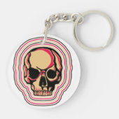 Een fusie van Elegantie en Edginess Sleutelhanger (Achterkant)