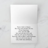 Een Gaelic Christening Blessing Kaart (Binnen)
