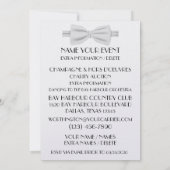 Een galabal in witte galatenue kaart (Achterkant)