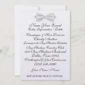 Een galabal in witte galatenue kaart (Achterkant)