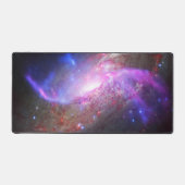 Een galactisch licht Show in spiraalvormige sterre Bureaumat (Voorkant)