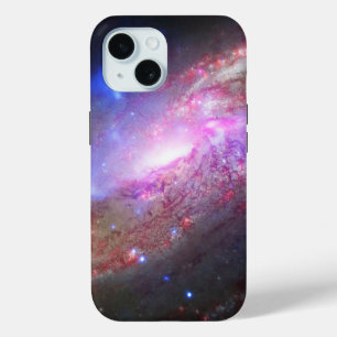 Een galactisch licht Show in spiraalvormige sterre iPhone 15 Case