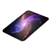 Een galactisch licht Show in spiraalvormige sterre Magneet (Linkerzijde)