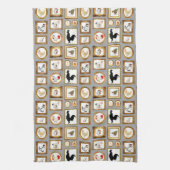 EEN GALERIJ VAN KIPPEN THEEDOEK (Verticaal)