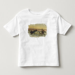 Een Galloping Winter Troika in Dawn Kinder Shirts