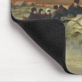 Een Galloping Winter Troika in Dawn Muismat (Hoek)