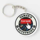 Een Gamer's One en Only Keystroke Sleutelhanger (Voorkant)