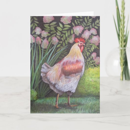 Een gang in het WENSKAART van de Tuin Kaart (Voorkant)