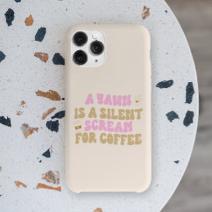 Een gangetje is een stille schreeuw om de koffiero Case-Mate iPhone case