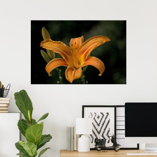 Een Garden Delight Print (Thuiskantoor)