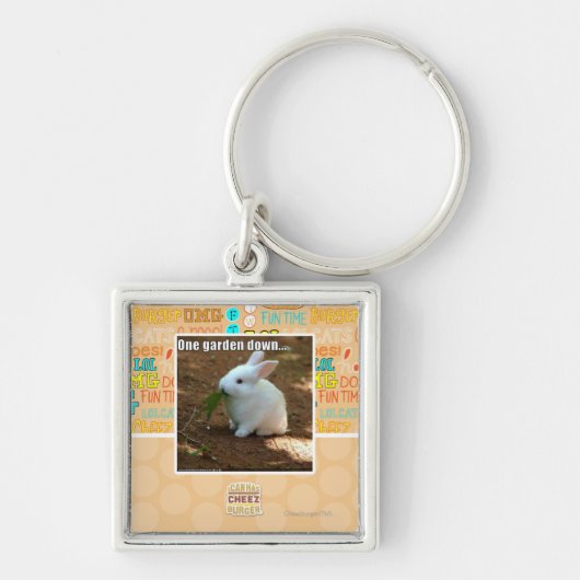 Eén Garden Down � Sleutelhanger (Voorkant)