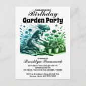 Een Gardens Grace Garden Party Uitnodiging (Voorkant)