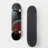 Een gasreus rond een witte dwergster. persoonlijk skateboard (Voorkant)