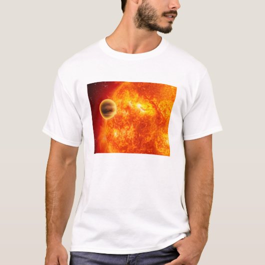 Een gasreusachtig exoplanet t-shirt (Voorkant)