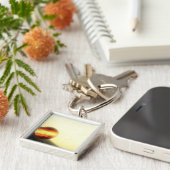 Een gasreusachtige planeet die heel dichtbij rondd sleutelhanger (Zijkant)