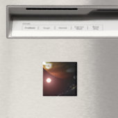 Een gasreuzenplaneet rond een rode dwergster magneet (Insitu (Vaatwasser))