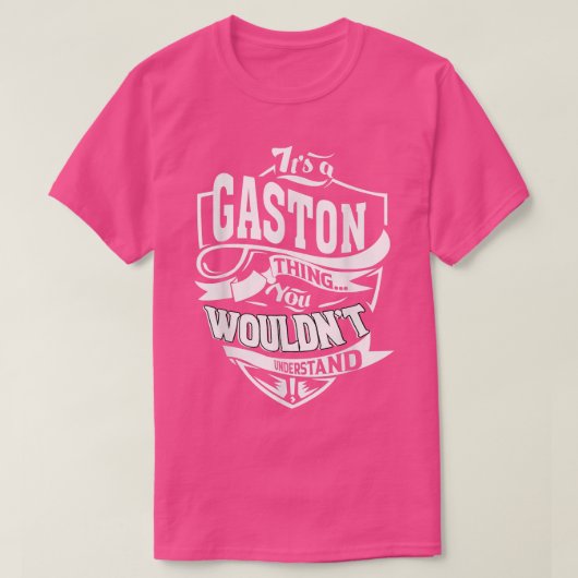 Een Gaston Thing Gifts 5444 T-shirt (Design voorkant)