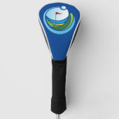 Eén gat golfheadcover (Voorkant)