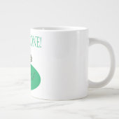 Eén gat grote koffiekop (Rechts)