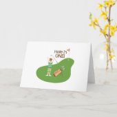 Eén gat kaart (Gele Bloem)