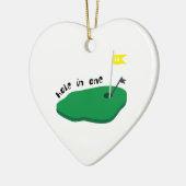 Eén gat keramisch ornament (Links)