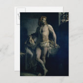 Een Gaul en zijn dochter in Rome, 1847 Briefkaart (Voorkant / Achterkant)