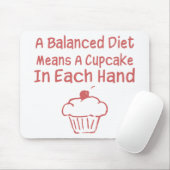 Een gebalanceerd dieet betekent een koekje in elke muismat (Met muis)