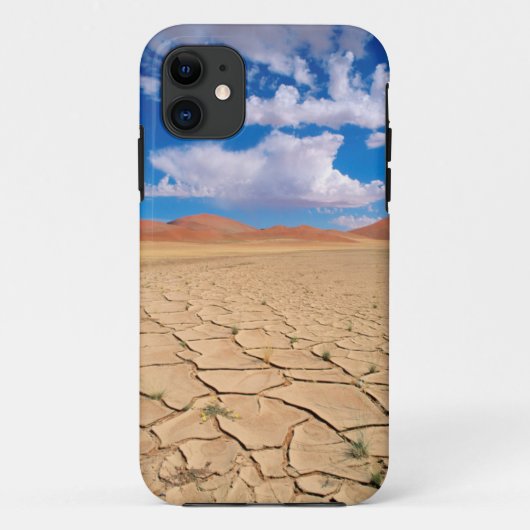 Een gebarsten woestijnvlakte Case-Mate iPhone case (Achterkant)
