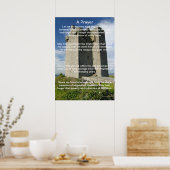 Een gebed in een kasteel Posters (Keuken)