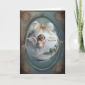 Een gebed in het licht van de winter feestdagen kaart (Voorkant)