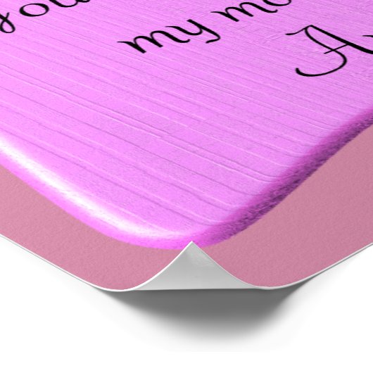 Een gebed - kunstmatig poster (Hoek)