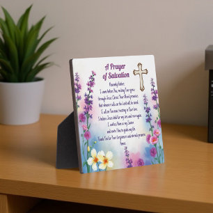 "Een gebed van verlossing" geloof en genade Fotoplaat