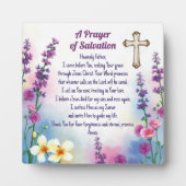 "Een gebed van verlossing" geloof en genade Fotoplaat (Voorkant)
