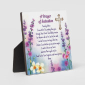 "Een gebed van verlossing" geloof en genade Fotoplaat (Voorkant)