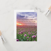 Een gebed voor het dagelijkse begrip van een vlakk kaart (Voorkant / Achterkant in situ)