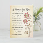 Een Gebed voor Jou Kaart (Staand voorkant)