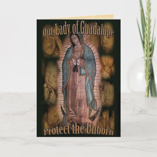 Een gebed voor onze dame van Guadalupe Kaart (Voorkant)