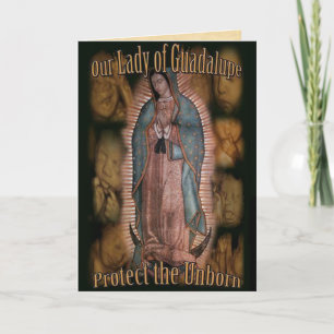 Een gebed voor onze dame van Guadalupe Kaart