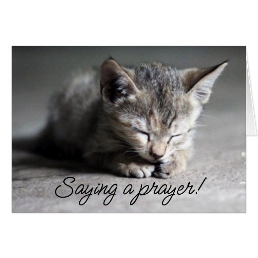 Een gebed zeggen (Voorkant Horizontaal)