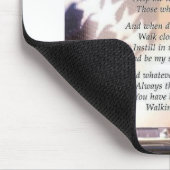 Een gebeden van een politieagent muismat (Hoek)