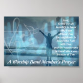 Een gebeden van een verdienste poster (Voorkant)