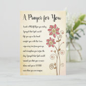 Een gebeden voor je kaart (Staand voorkant)