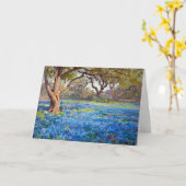 Een gebied van blauwvintonijn op Alamo Hoogte, Kaart (Gele Bloem)