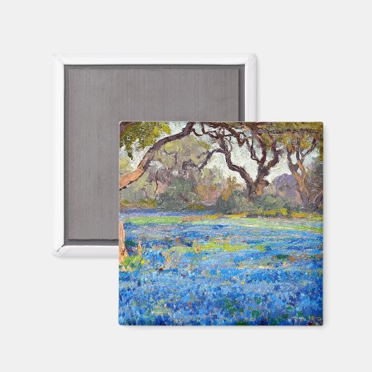 Een gebied van blauwvintonijn op Alamo Hoogte, Magneet (Voorkant / Achterkant)